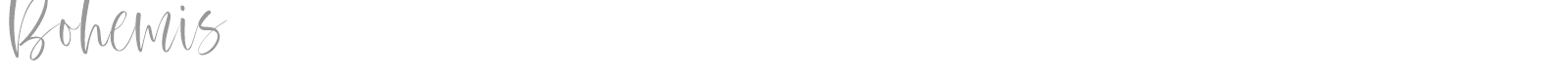 Bohemis font preview